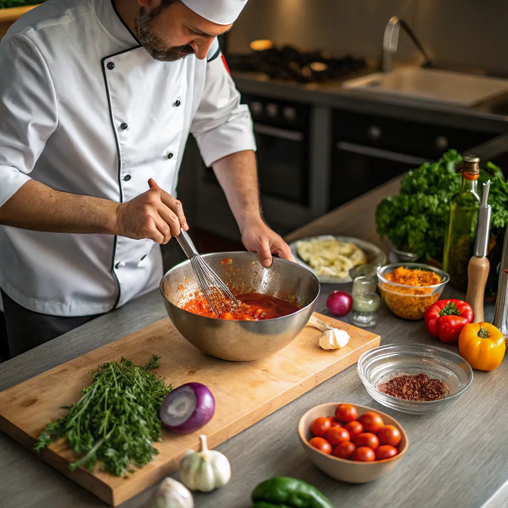 Sauce Preparation